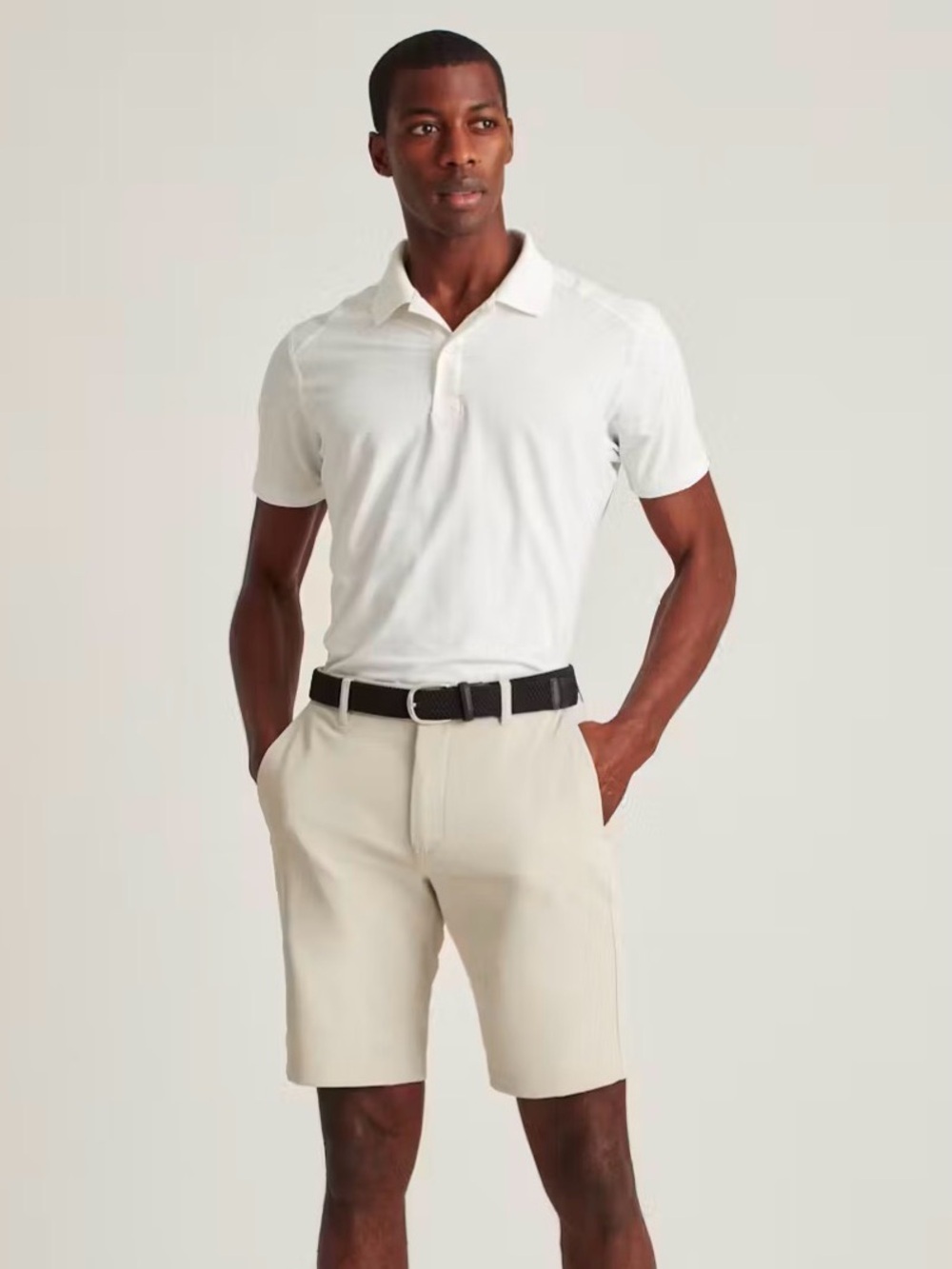 Bonobos Golf Men's Casual Light Yellow Performance Shorts Size 31 10” inseam